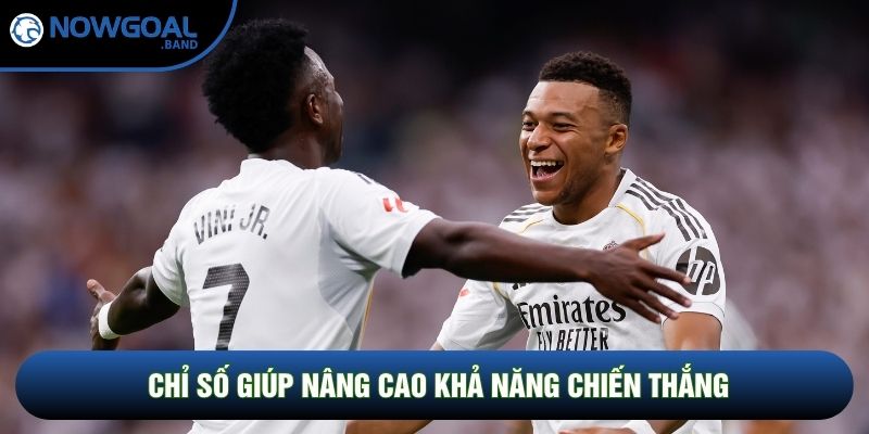 Chỉ số giúp nâng cao khả năng chiến thắng Chỉ số giúp nâng cao khả năng chiến thắng