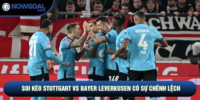 Soi kèo Stuttgart vs Bayer Leverkusen có sự chênh lệch