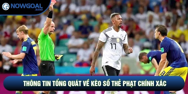 Thông tin tổng quát về kèo số thẻ phạt chính xác